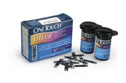 OneTouch Ultra Blue Blood Glucose Test Strip (50 count)
