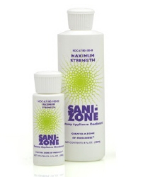 Sani-Zone Ostomy Appliance Deodorant 8 oz. Bottle