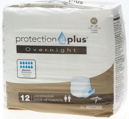 Protective Underwear X-Large Heavy 56" - 68"