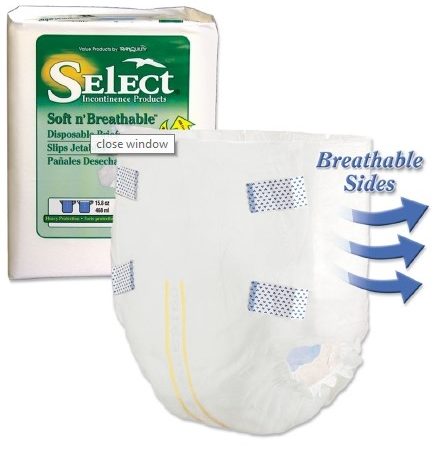 Select Soft and Breathable Brief Medium 32" - 44"