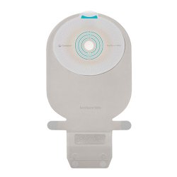 Mio 1-Piece Wide Outlet Drainable Pouch Maxi with Inspection Window Cut-to-Fit 3/8" - 2-1/8" Transparent