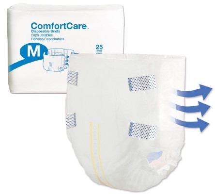 ComfortCare Disposable Brief , Medium 32" - 44"