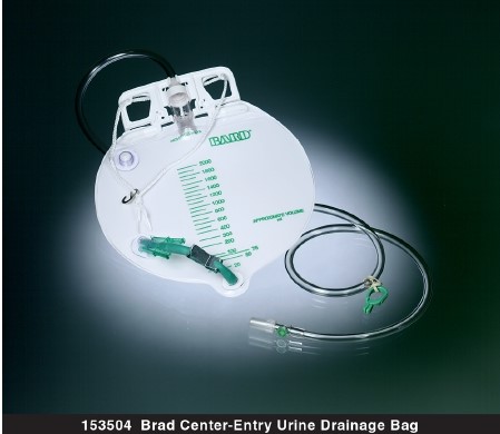 Urinary Drainage Bag with Anti-Reflux Device 2,000 mL