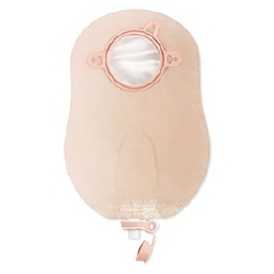 New Image 2-Piece Urostomy Pouch 1-3/4", Beige
