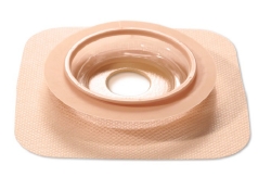 Natura Moldable Durahesive Skin Barrier Accordion Flange with Hydrocolloid Flexible Collar, Opening 1-5/16" to 1-3/4" (33  45mm), Flange 2-3/4" (70mm)