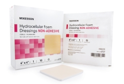 ReliaMed Sterile Latex-Free Non-Adherent Foam Dressing 4" x 4"