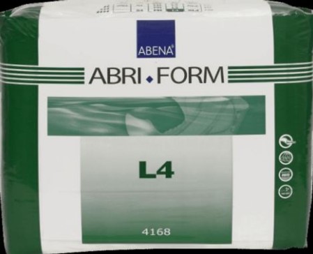 Abri Form Comfort Extra Plus Brief, Large, 39" - 59"