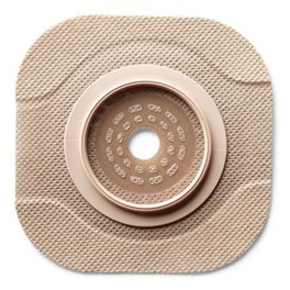 New Image CeraPlus 2-Piece Cut-to-Fit Tape Border (Extended Wear) Barrier Opening 1-1/4" Stoma Size 1-3/4" Flange Size
