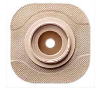 New Image CeraPlus 2-Piece Cut-to-Fit Tape Border (Extended Wear) Barrier Opening 1-3/4" Stoma Size 2-1/4" Flange Size
