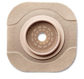 New Image CeraPlus 2-Piece Cut-to-Fit Tape Border (Extended Wear) Barrier Opening 2-1/4" Stoma Size 2-3/4" Flange Size