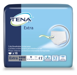 TENA Extra Absorbency Protective Underwear Medium 34" - 44"