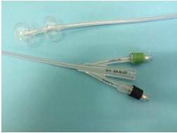 Duette 100% Silicone Dual-Balloon 2-Way Foley Catheter 18 Fr