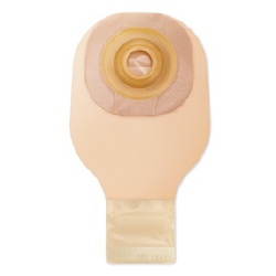 Premier 1-Piece Soft Convex Drainable Pouch Pre-Cut 1" with Filter and Flextend Skin Barrier, Beige