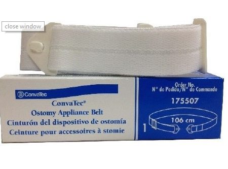 Adjustable Ostomy Appliance Belt Adjusts up to 42"