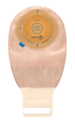 Esteem + Moldable One-Piece Drainable Pouch w/ InvisiClose, Stomahesive, 12" Transparent, 1-1/8" x 1-1/2"(30/40mm)