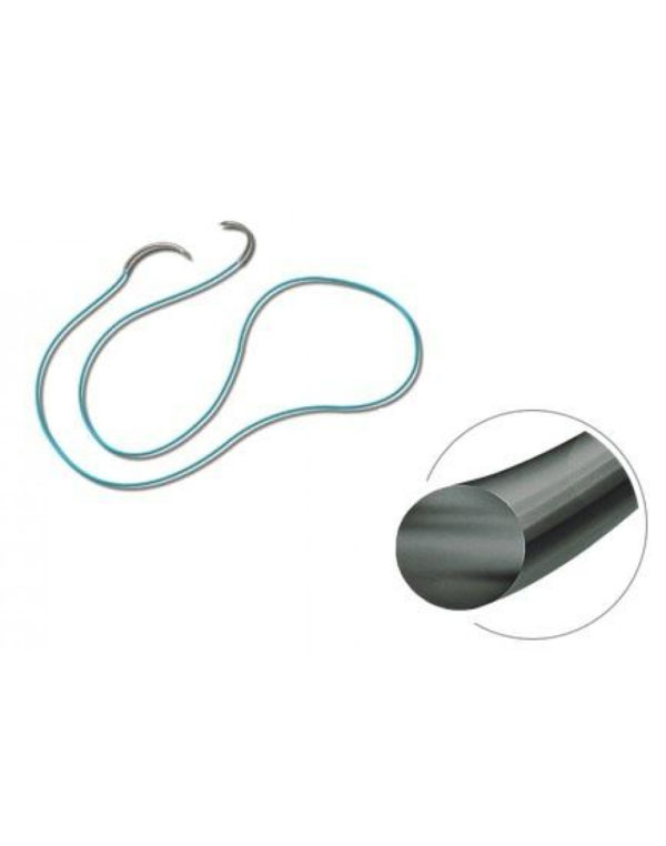 SSC Lab Pack Nylon Non-Absorbable; Black Monofilament; Non-Sterile; 9-0; 5in/13cm; Laboratory Packs / Non-Sterile; ; 6mm; 3/8 Circle