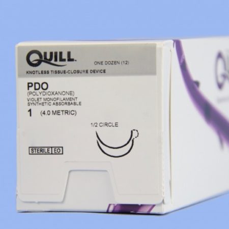 Quill PDO, 1, 14cm x 14cm, Violet, 1/2 Circle, Reverse Cutting, 26mm , bi-directional