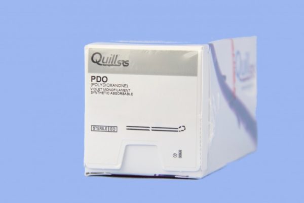Quill PDO, 1, 7cm x 7cm, Violet, Straight, Taper Cutting, 50mm , bi-directional