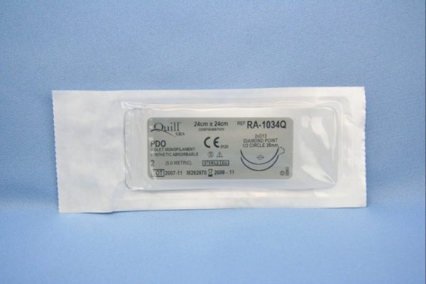 Quill PDO, 2, 24cm x 24cm, Violet, 1/2 Circle, Reverse Cutting, 26mm , bi-directional