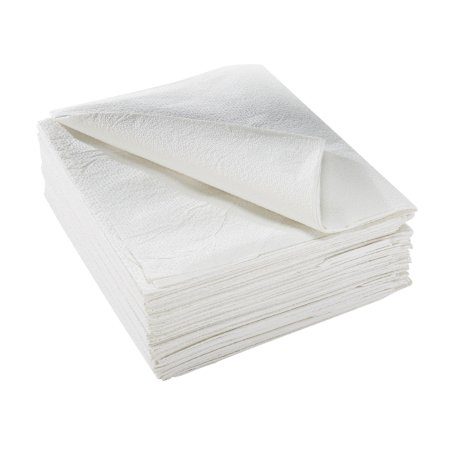 SHEET, DRAPE 2PLY WHT 40X48 (100/CS)