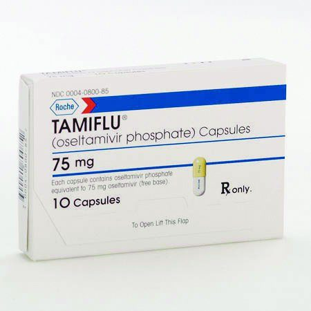 TAMIFLU, CAP 75MG (10/PK)