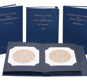 BOOK, ISHIHARA COLOR BLIND TEST 24PLATE