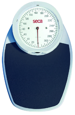 SCALE, FLOOR MECH LBS/KGS WHT D/S