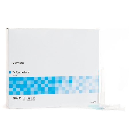 CATHETER, IV 22GX1" (50/BX 20BX/CS)