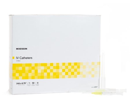 CATHETER, IV 24GX3/4" (50/BX 20BX/CS) PSSRDC