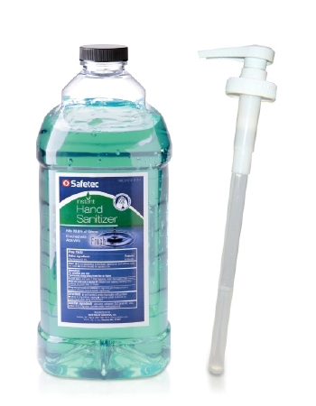 SANITIZER, HAND W/ALOE VERA PUMP BT 64OZ (8/CS)