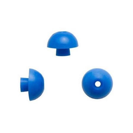 EARTIP, MUSHROOM BLU 15MM (100/BX)