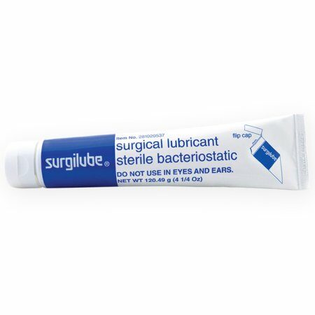 LUBRICATING JELLY, SURGILUBE STR TU 4.25OZ (12EA/BX 6BX/CS)