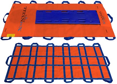 SHEET, TRANS SFT STRCH W/BACKBOARD PCKT GRY 40"X80" (10/CS)