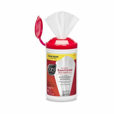 WIPE, SANITIZING SANI PRO NO-RINSE XLG (95/CN 6CN/CS)