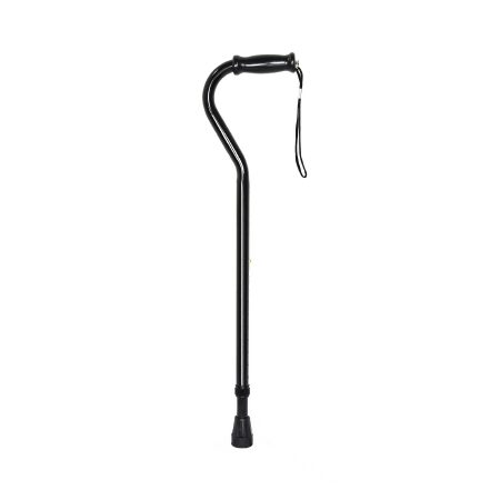 CANE, OFFSET HD STEEL BLK (6/CS)