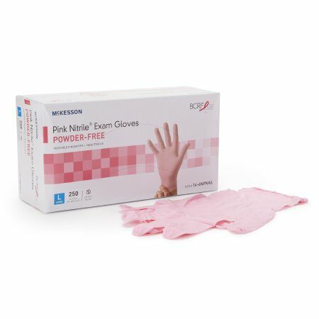 GLOVE, EXAM NTRL LG N/S PNK 3.0 (250/BX 10BX/CS)