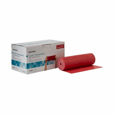 BAND, EXERCISE LTX DISP RED 6YDS