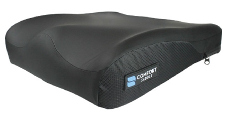 CUSHION, WHEELCHAIR SADDLE ANTI-THRUST 3D GEL SOLACE 18"X16"