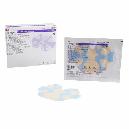 DRESSING, TEGADERM SIL FOM SACRAL SM 6"X6.75" (10/BX 4BX/CS)