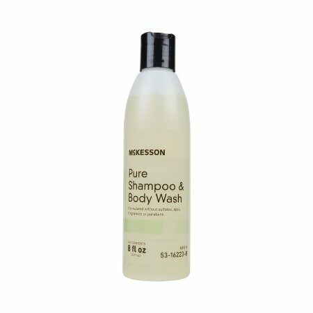 SHAMPOO HAIR/BODY, FRAG/DYE/PARABEN/SULFATE FR 8OZ (48/CS)