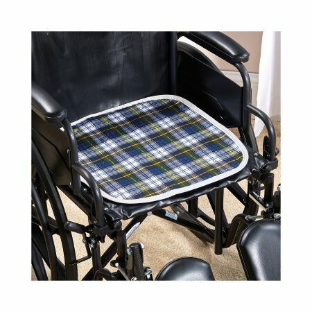PAD, CHAIR CAREFOR DELUXE RUSBL GRN PLAID 18"X18"