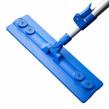 HANDLE, MOP ALUM LEVER LOCK W/16" HEAD FRAME
