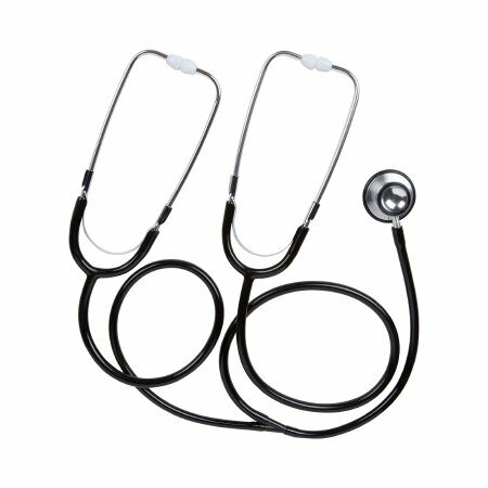 STETHOSCOPE, DUAL TEACH BLK (30/CS)