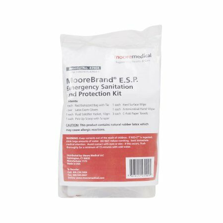 SANITATION & PROTECTION KIT, EMERGENCY (100/CS)