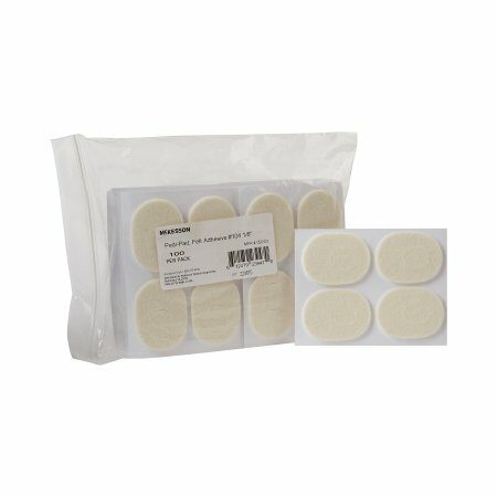 PEDI-PAD, FELT ADH #104-1/8" (/8" (100/PK 40PK/CS)
