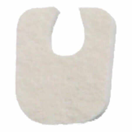 PEDI-PAD, FELT ADH WHT #105-1//8" (100/PK 50PK/CS)
