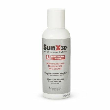 SUNSCREEN, SUN X SPF30+ 4OZ (12/CS)