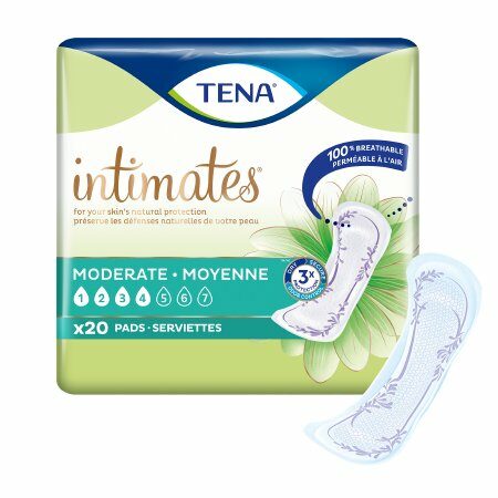 PAD, INCONT MODERATE REG (20/BG 6BG/CS)