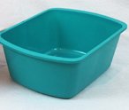 BASIN, WASH TURQUOISE 7QT (50/CS)