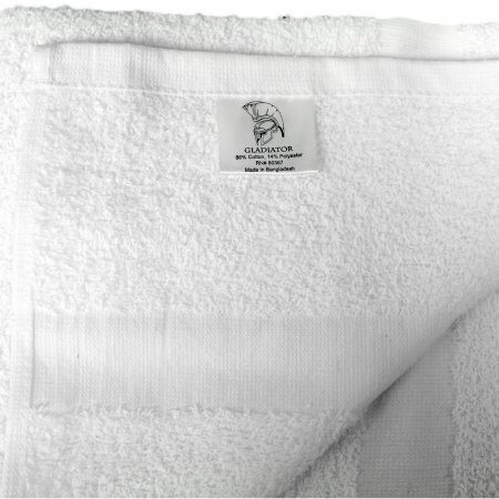 TOWEL, BATH FOUNDATIONS RUSBL WHT 20"X40" 5.5LB (25DZ/CS)